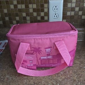 Trader Joe's Mini Tote Pink